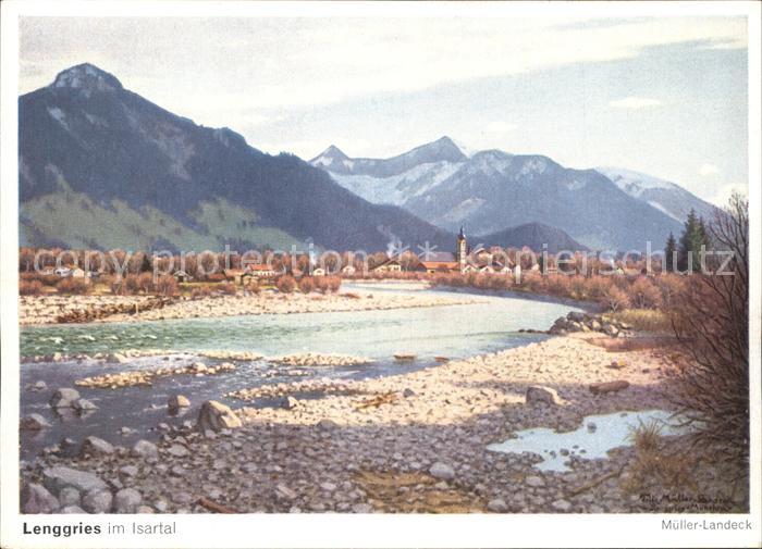 Lenggries Isartal Panorama