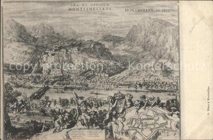 Montmelian Totalansicht