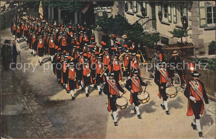 Bad Peterstal-Griesbach Buergermiliz marschiert