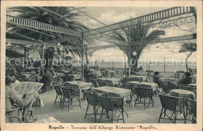Rapallo Terrazza dell Albergo Ristorante Rapall