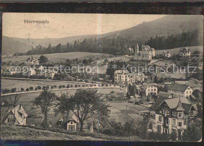 Herrenalb Bad Herrenalb Gesamtansicht