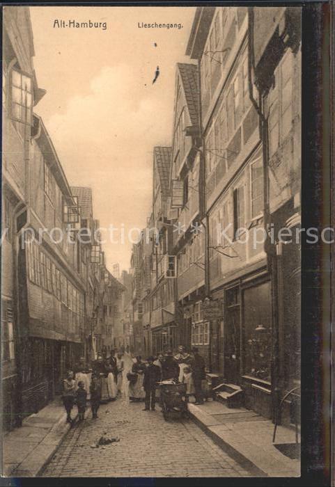 HAMBURG  CITY Alt Hamburg Lieschengang