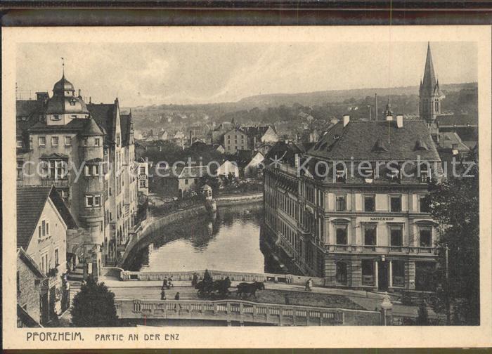 Pforzheim Partie an der Enz