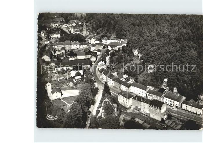 Larochette Luxembourg Vue generale aerienne