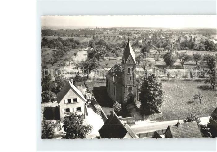 Nehwiller pres Woerth Eglise et les Vergers