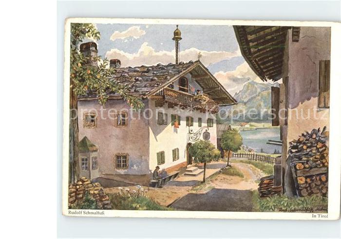 Tirol Region Kuenstlerkarte