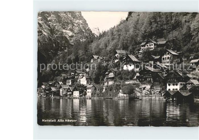 Hallstatt Austria Alte Häuser