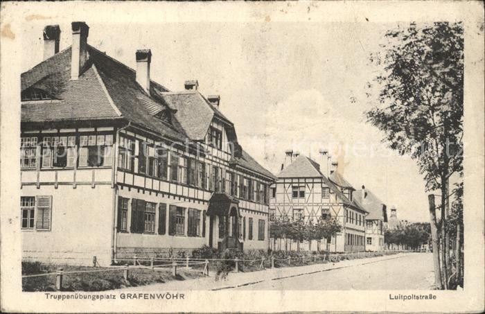 Grafenwoehr Truppenuebungsplatz Luitpoltstrasse