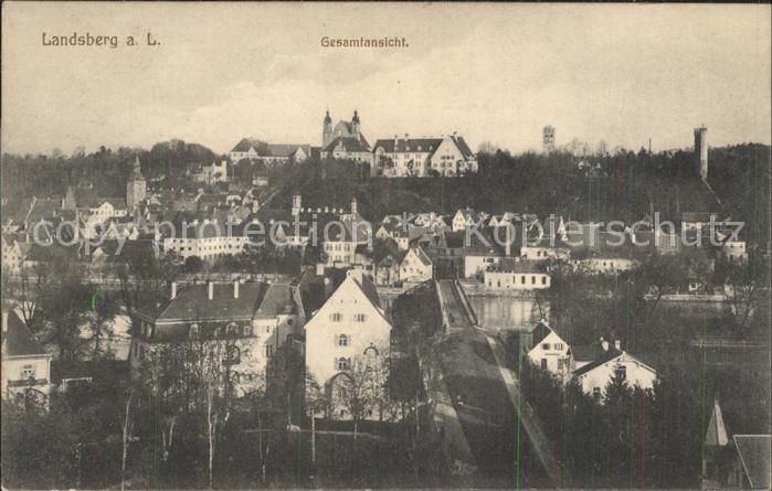 Landsberg Lech Gesamtansicht Altstadt