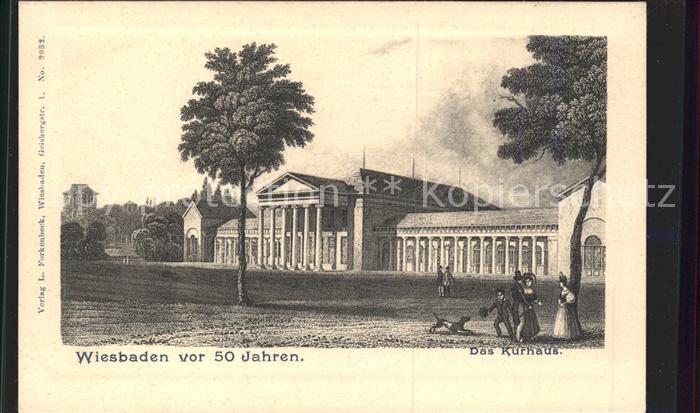 Wiesbaden vor 50 Jahren Kurhaus