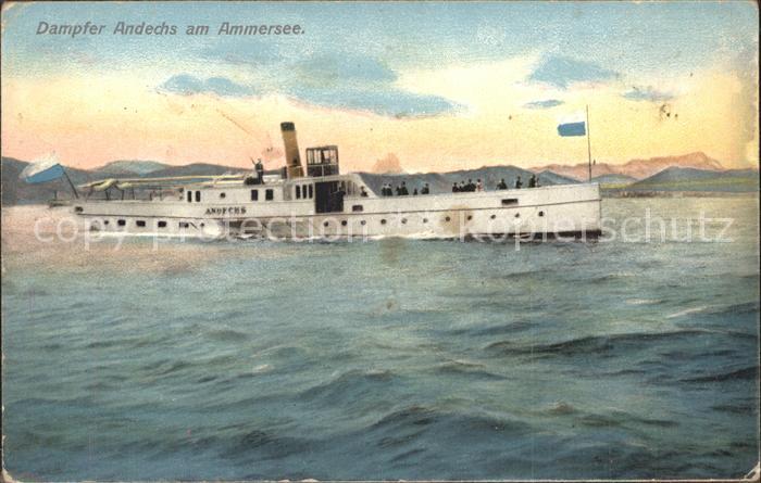 Ammersee Dampfer Andechs