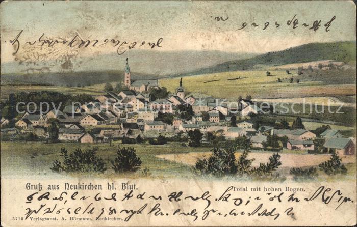 Neukirchen Heilig Blut Total mit hohen Bogen