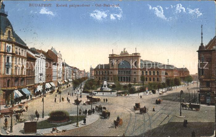 Budapest Ostbahnhof Platz Denkmal