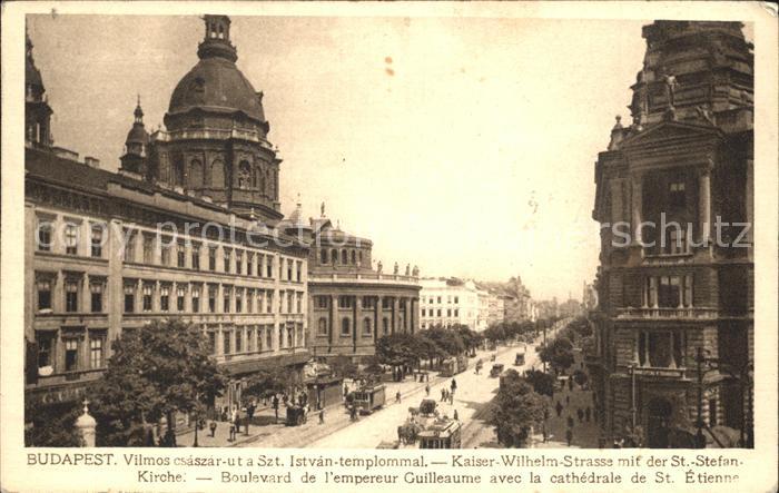 Budapest Kaiser Wilhelm Strasse St Stefan Kirche
