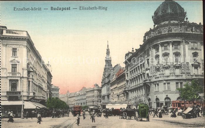 Budapest Erzsebet körut Elisabethring