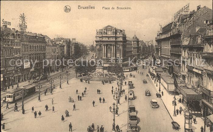 Bruxelles Bruessel Place de Brouckere