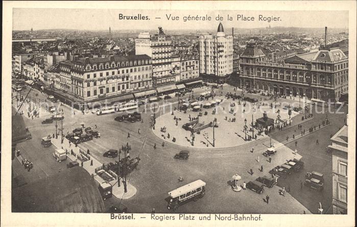 Bruxelles Bruessel Place Rogier Gare du Nord Bahnhof