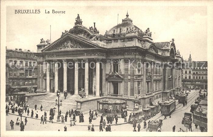 Bruxelles Bruessel La Bourse
