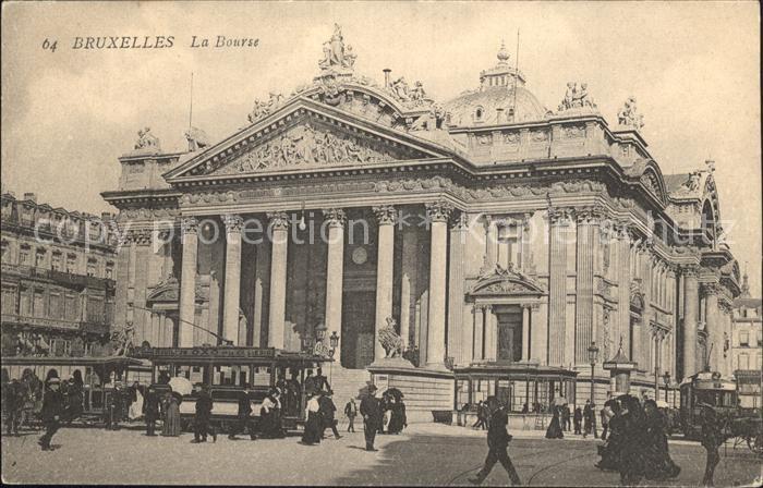 Bruxelles Bruessel La Bourse