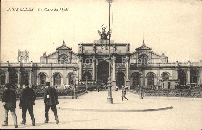 Bruxelles Bruessel Gare du Midi Bahnhof