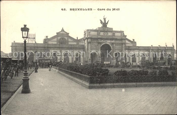Bruxelles Bruessel Gare du Midi Bahnhof