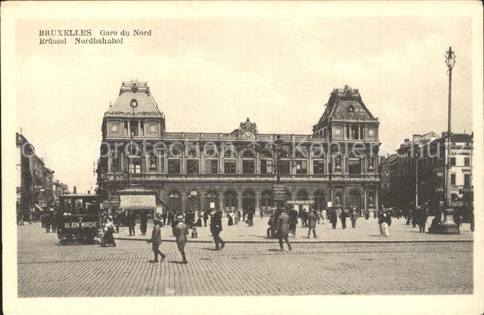 Bruxelles Bruessel Gare du Nord Nordbahnhof
