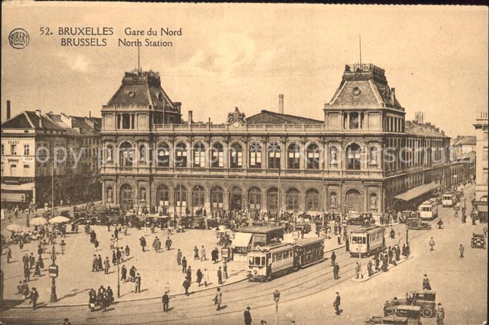 Bruxelles Bruessel Gare du Nord Tram Nordbahnhof