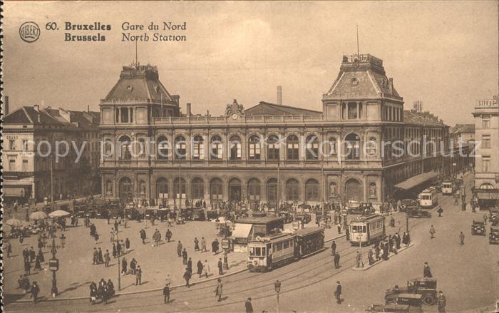 Bruxelles Bruessel Gare du Nord Tram Nordbahnhof