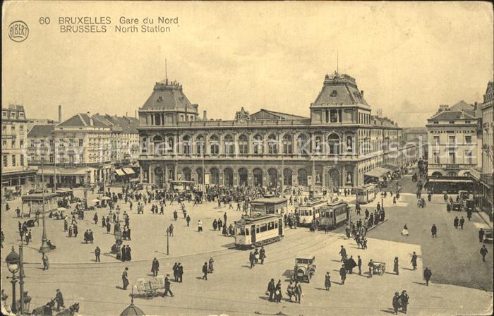 Bruxelles Bruessel Gare du Nord Tram Nordbahnhof