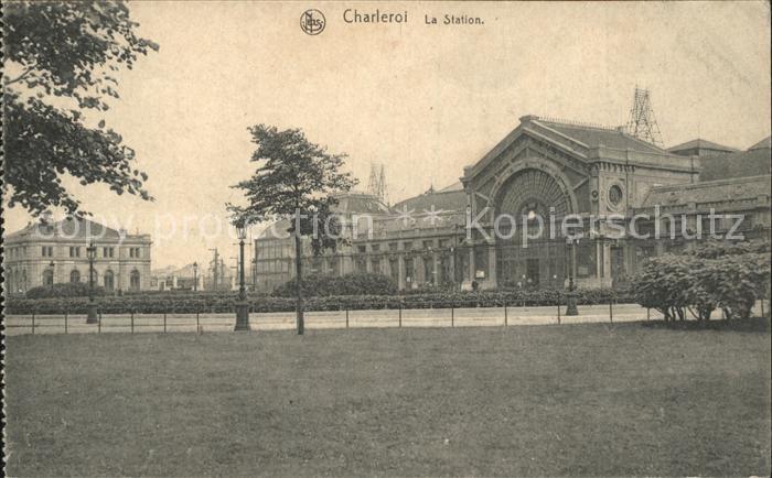 Charleroi Wallonie La Station Bahnhof