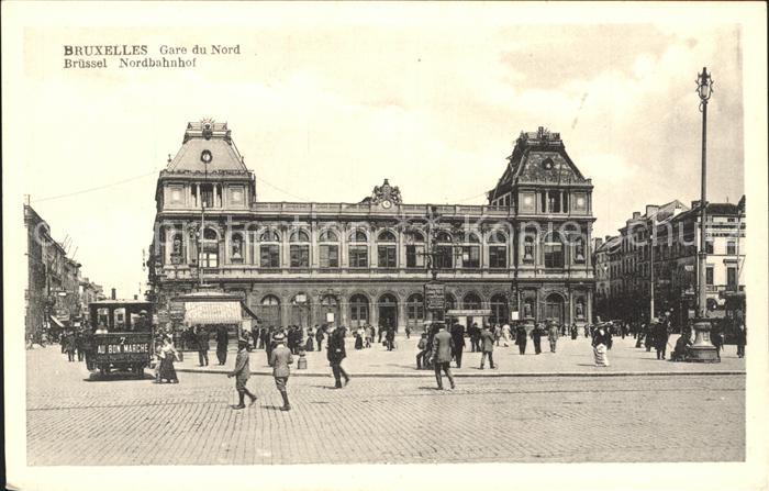Bruxelles Bruessel Gare du Nord Nordbahnhof