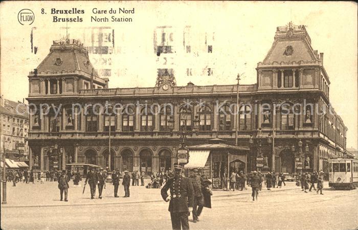 Bruxelles Bruessel Gare du Nord Nordbahnhof