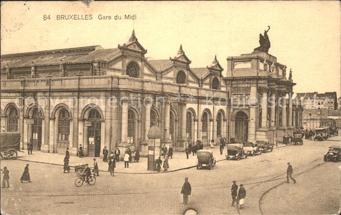 Bruxelles Bruessel Gare du Midi Bahnhof