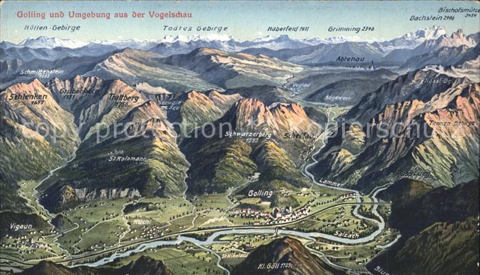 Dachstein Gebirge Hoellen Gebirge Todtes Gebirge Grimming