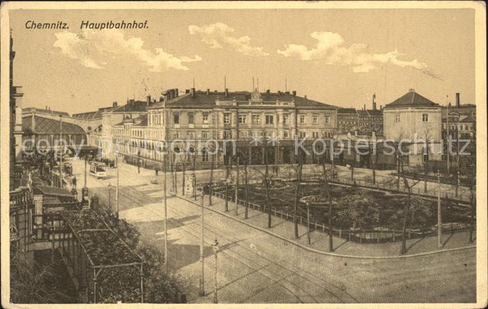 CHEMNITZ Sachsen Hauptbahnhof