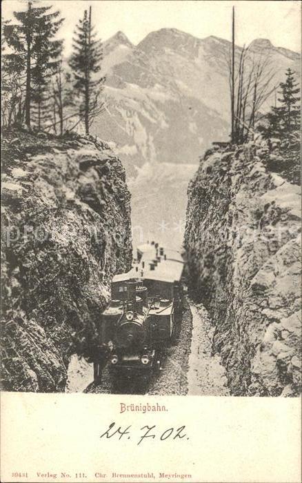 Bruenig BE Bruenigbahn