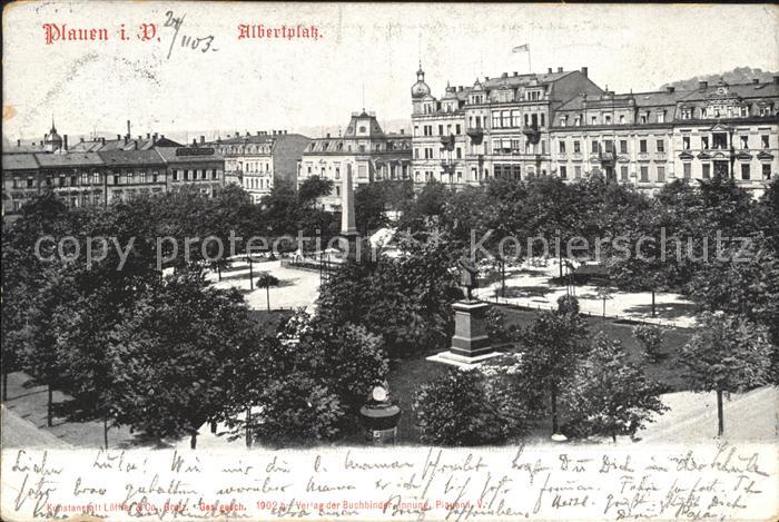 Plauen Vogtland Albertplatz