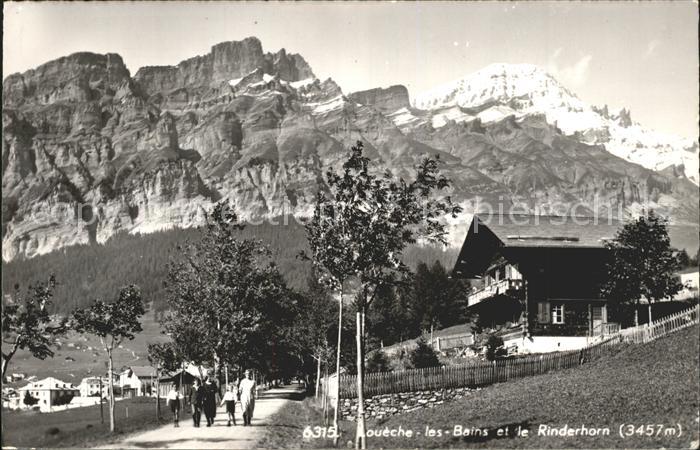 Rinderhorn Gemmi Loueche les Bains