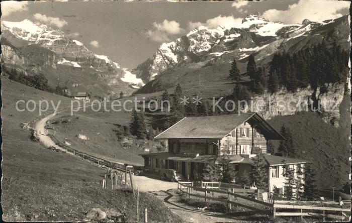 Bluemlisalp BE Pension Restaurant Golderli Gorneren Kiental Gspaltenhorn