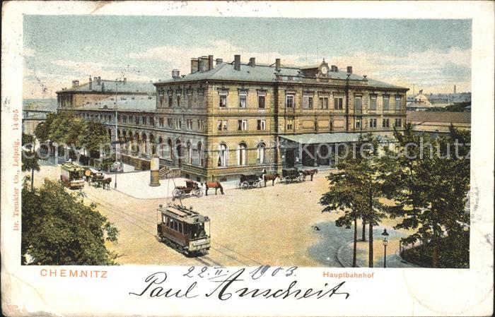 CHEMNITZ Sachsen Hauptbahnhof