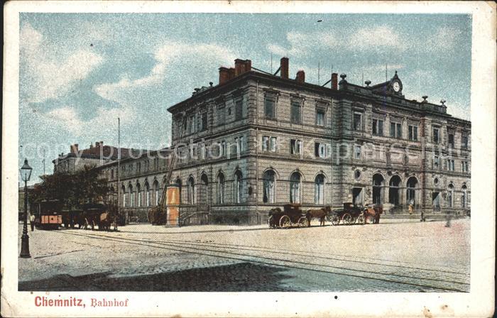 CHEMNITZ Sachsen Bahnhof