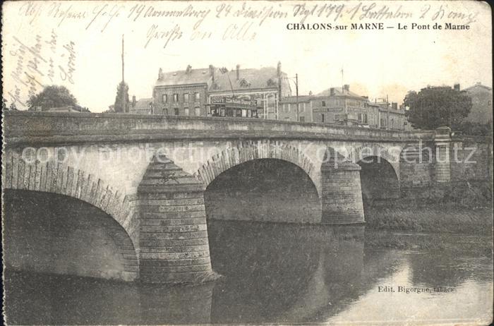 Chalons-en-Champagne Marne Pont de Marne