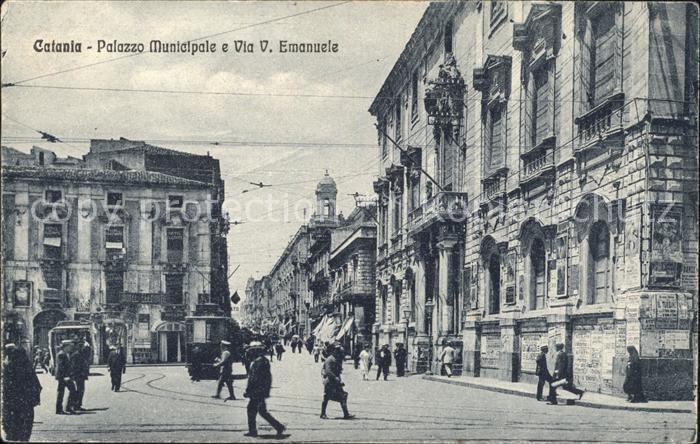 Catania Palazzo Municipale Via V Emanuele