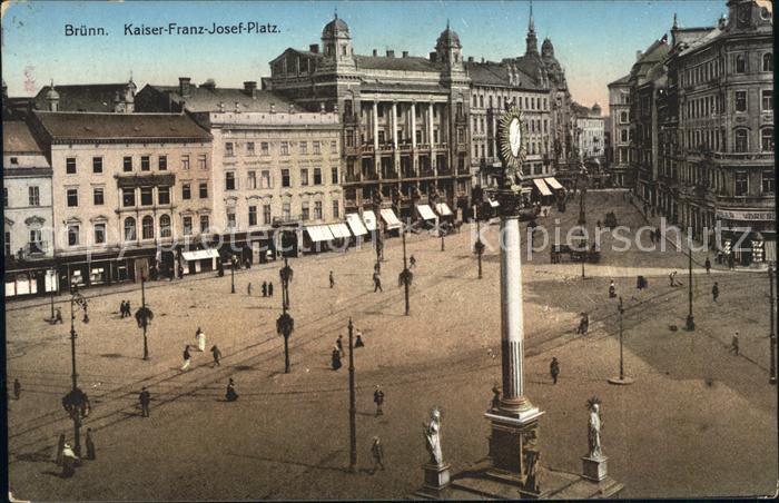 Brno Bruenn Kaiser Franz Josef Platz