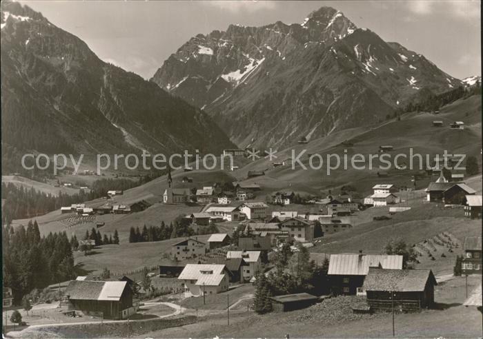 Hirschegg Kleinwalsertal Vorarlberg Widderstein