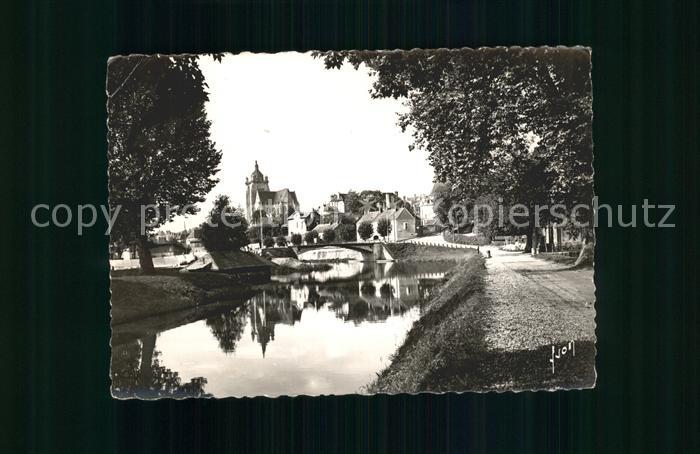 Dole Jura canal eglise Notre Dame