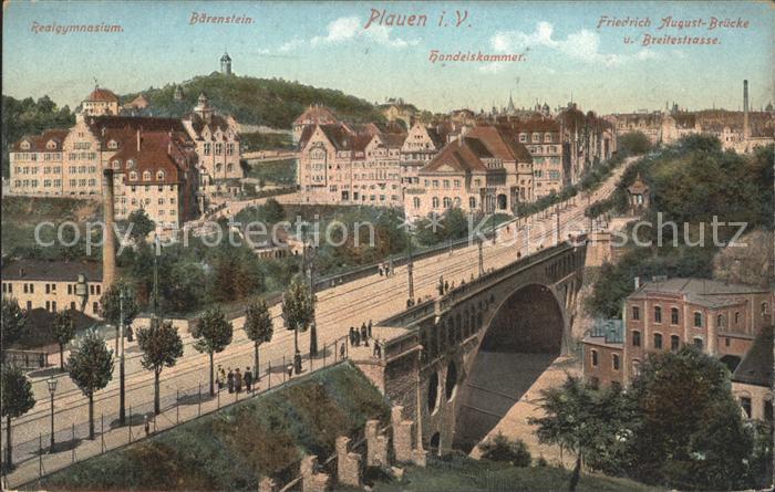 Plauen Vogtland Realgymnasium Baerenstein Handelskammer
