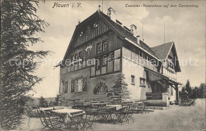 Plauen Vogtland Touristen Vereinshaus Tenneraberg