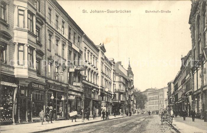 St Johann Saarbruecken Bahnhofstrasse