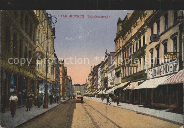 SAARBRueCKEN Saarland Bahnhofstrasse